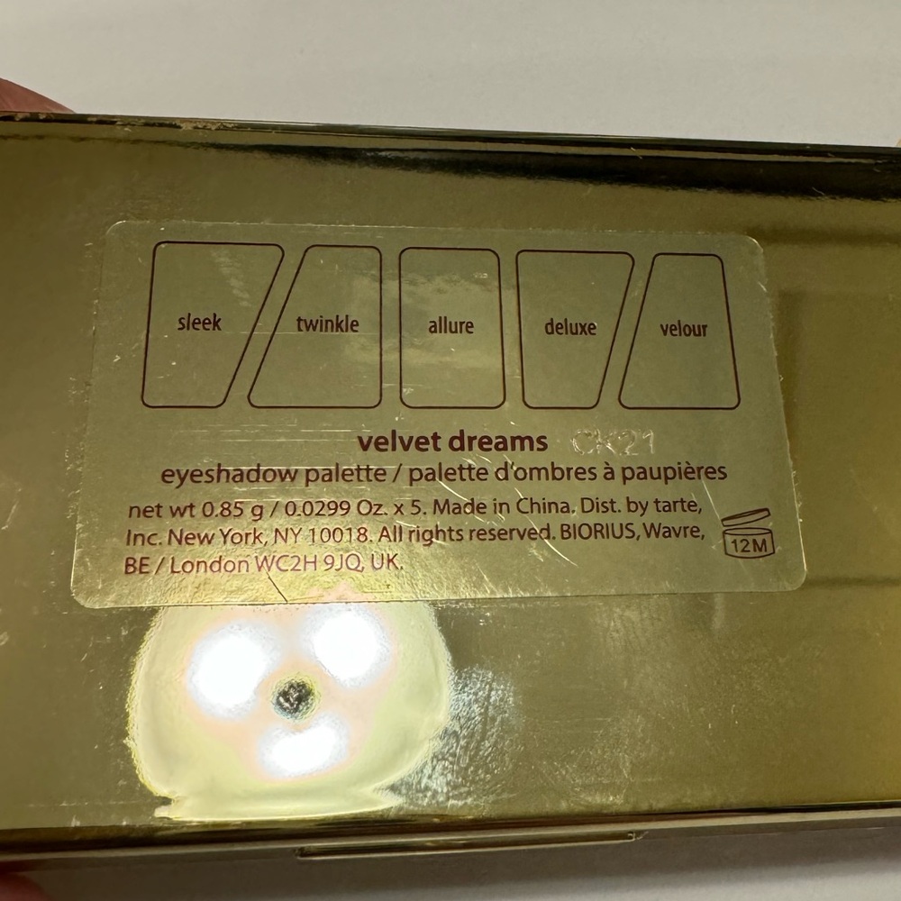 Tarte velvet dreams eyeshadow palette - Picture 4 of 4